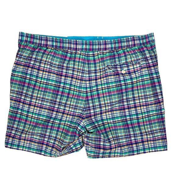 Tommy Bahama Shorts Mens Size XXL Blue Plaid Rialto Kona Swim Trunks UPF 30 - Picture 5 of 12